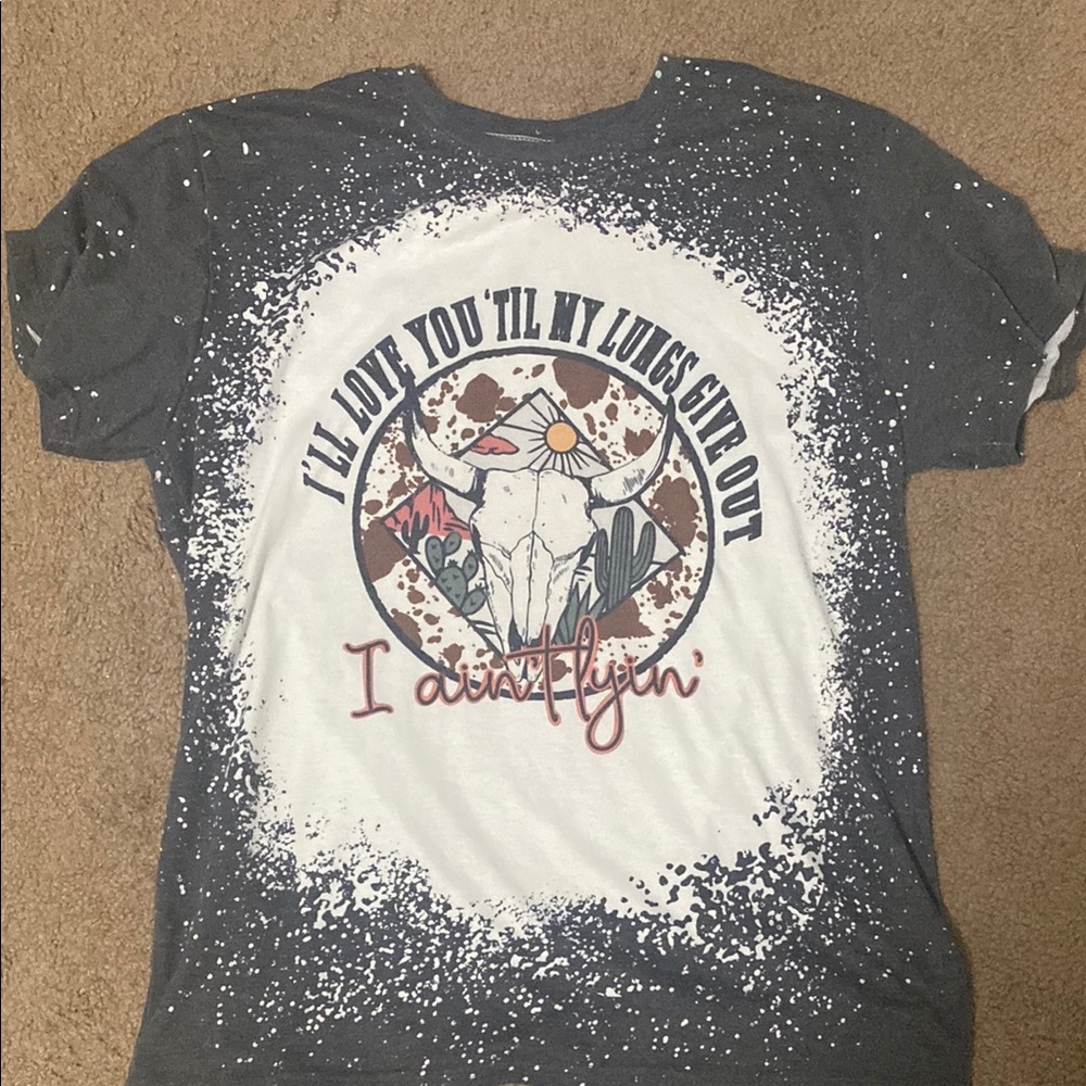 Gray Graphic women’s  T-Shirt